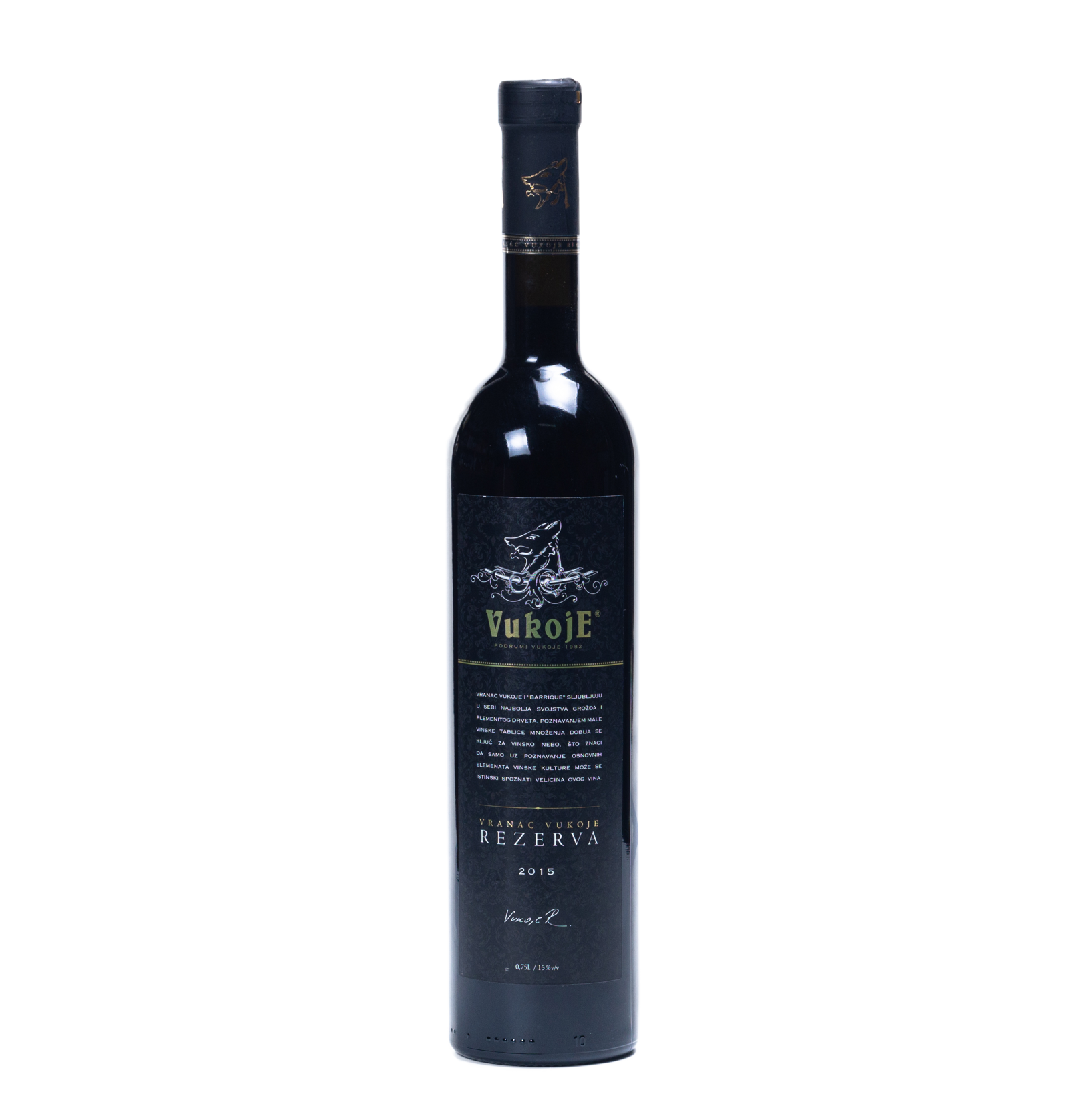 Podrum Vukoje - Vranac Reserve 0,75l